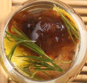 尚祁养生茶叶一件代发 胖大海菊花茶 菊花胖大海组合茶花草茶120g图3