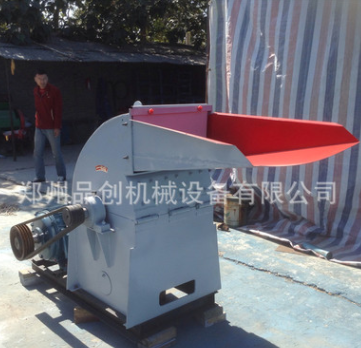 直销大型秸秆饲料粉碎机 新型中药树枝细碎机 粉碎机设备图1