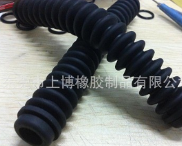 EPDM橡胶波纹管 厂家直销硅胶波纹管/材质EPDM50度汽车门波纹管图1