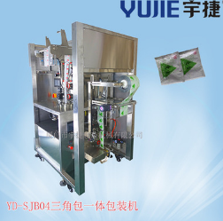 三角包茶叶一体包装机,三角袋茶叶包装机图1