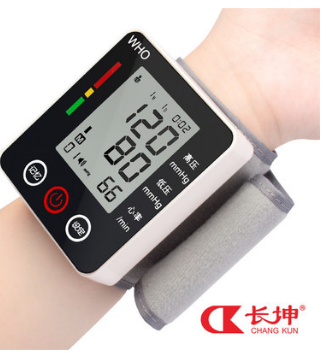 电子量血压器 ck-w132长坤触摸屏手腕式电子语音血压计 一件代发图1