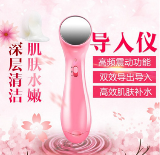 批发离子导入仪 祛皱美白美容仪 脸部按摩洗脸仪 洁面仪导出仪图3