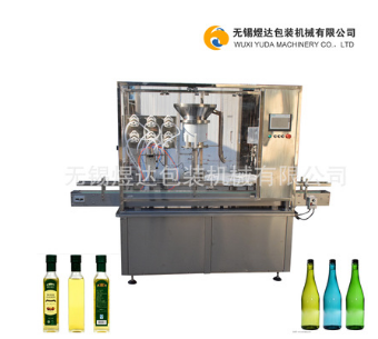 油类灌装机 全自动玻璃瓶灌装扎盖机图1