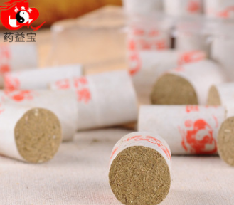 南阳药益宝伍元素艾柱批发 108艾柱 艾段 艾绒柱艾草柱短艾条图1