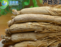 产地批发6年根全须生晒参 长白山集安边条白参 吉林东北白参 无硫图1