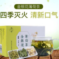 去火明目花茶清热降火菊花茶 金银花薄荷茶OEM贴牌代加工组合花茶