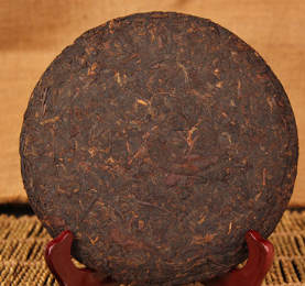 批发云南普洱茶熟茶 06年饼茶 八年陈韵 357g 云南七子饼普洱茶图1