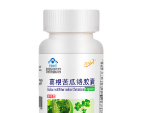 药店正品金动力葛根苦瓜铬胶囊原辅助血糖60粒中老年保健品代理图1
