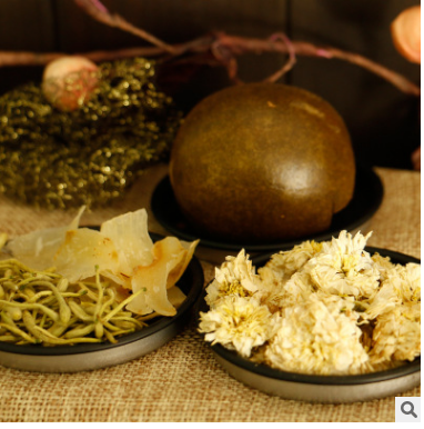 青春塘厂家茶 金菊罗汉果花茶 OEM贴牌代加工 新型立体三角袋泡茶图1