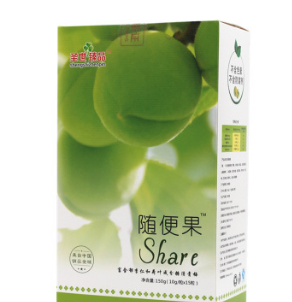 官网正品随便果酵素梅酵素果冻清肠青梅10g/粒*15粒批发代理图1