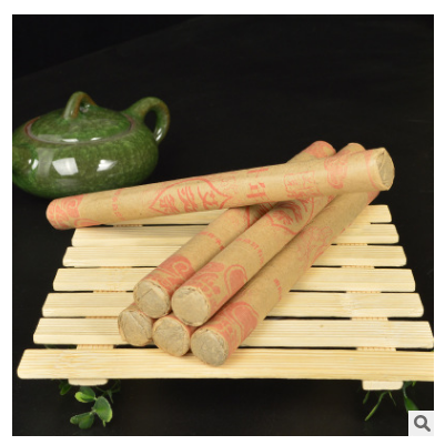 厂家批发艾绒制品十年陈野生蕲艾家用艾灸养生纯手工艾条艾柱图2
