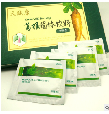 天赋康葛根固体饮料冲剂颗粒冲饮小包装袋装盒装厂家直销批发图2