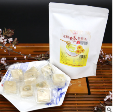 冰糖蜂蜜菊花茶袋装块状菊花茶独立小包装花果茶图2