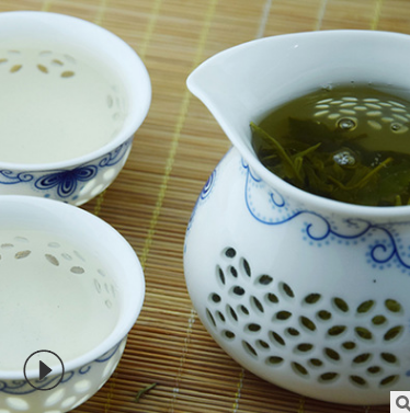 厂家直销天然散装茶叶500g炒青绿茶原生态明前毛峰炒青绿茶批发图2