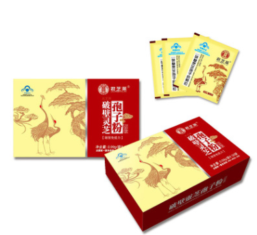 破壁灵芝孢子粉颗粒50克盒装 灵芝孢子粉增强免疫力图3
