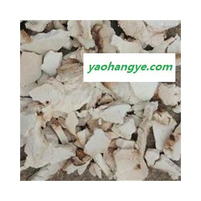 茯苓 茯苓片丝 边丝 0.3筛以上 颜色白产地 安徽省